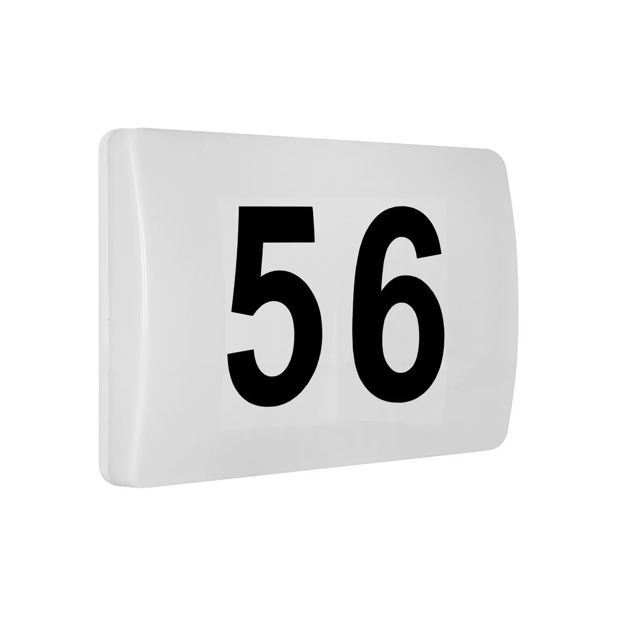 LED Hausnummerleuchte Dämmerungssensor Ziffernsatz 6W neutralweiss