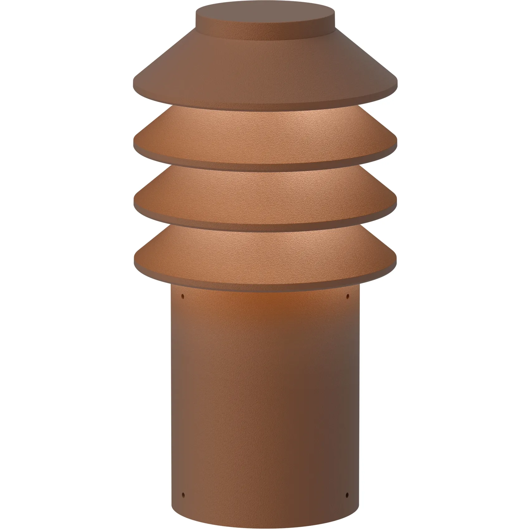 Pollerleuchte Bysted Garden (Kurz) von Louis Poulsen