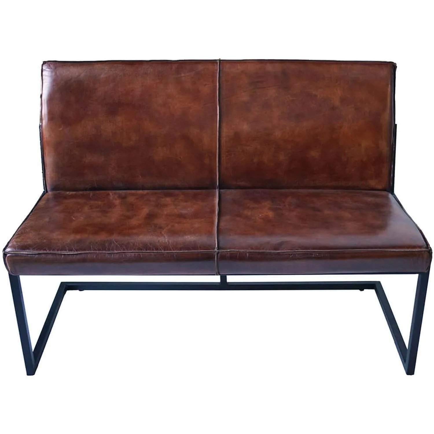 Loungesofa Helen aus Leder - Braun
