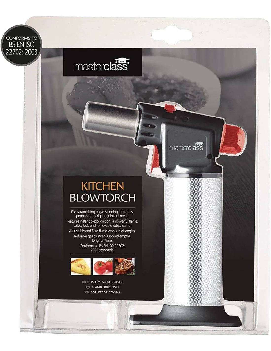 MasterClass Deluxe Profi-Brenner für Köche