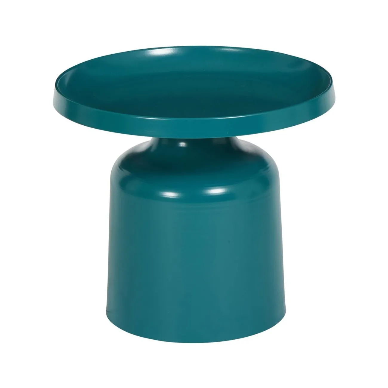 MATT - Blauer Beistelltisch D 50