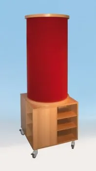 Mobile Litfaßsäule und Infosäule für den Kindergarten.