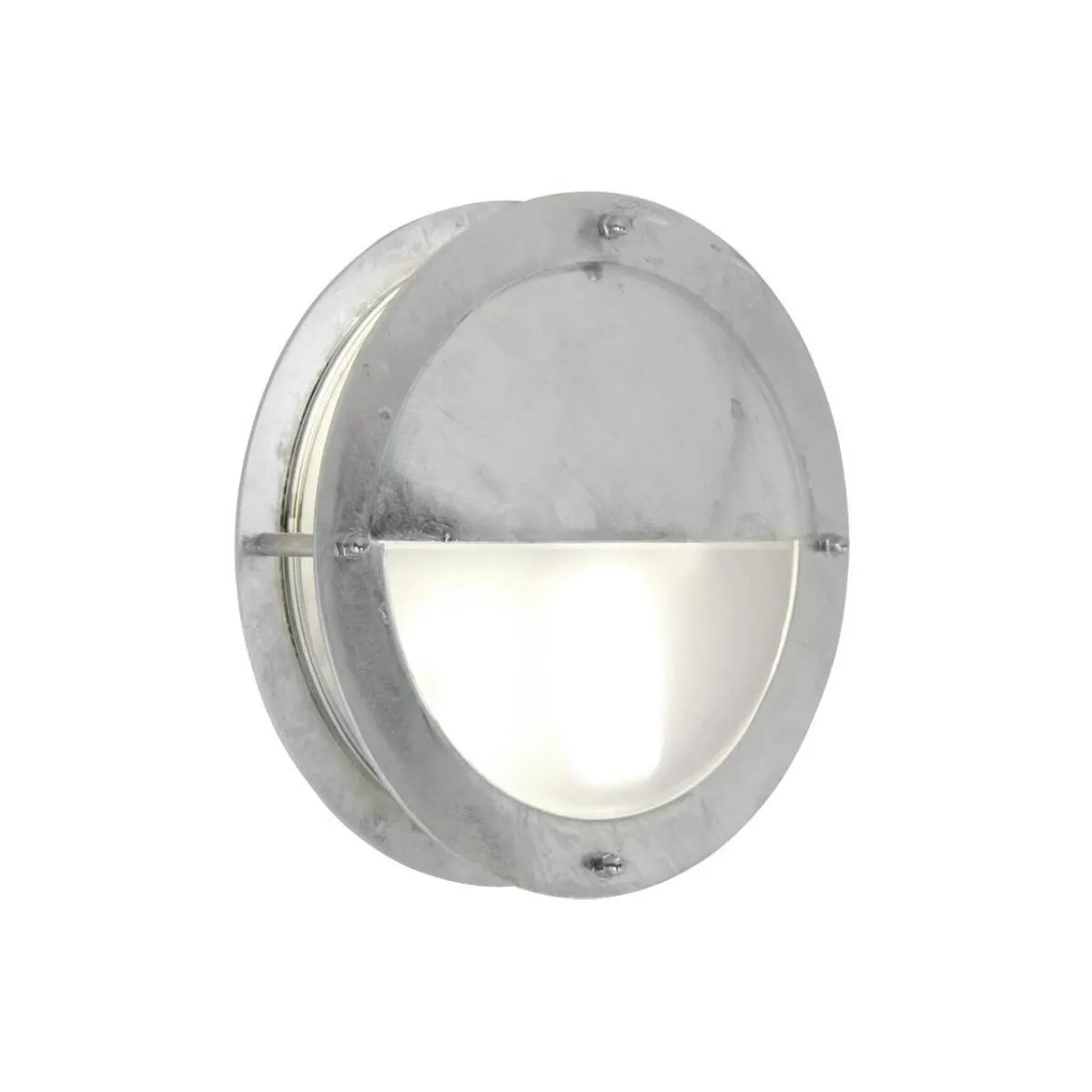 Nordlux Malte Außenwandleuchte Metall, Kunststoffglas opal für E27