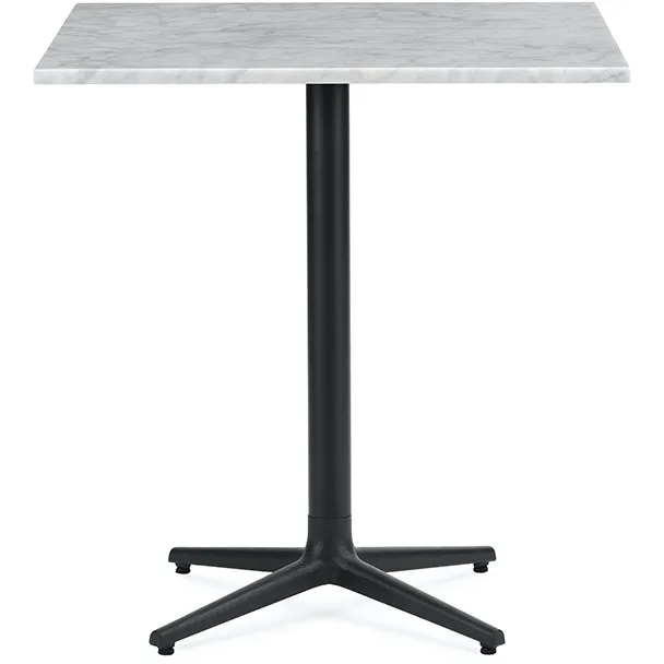 Allez 4L Marmor - quadratischer Bistrotisch von Normann Copenhagen