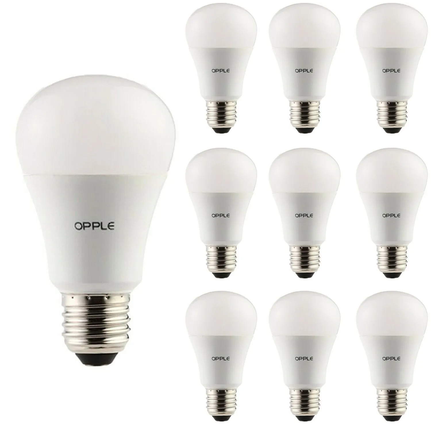 10er Set LED Leuchtmittel E27 Sockel dimmbar 806 Lumen warmweiß 2700 Kelvin