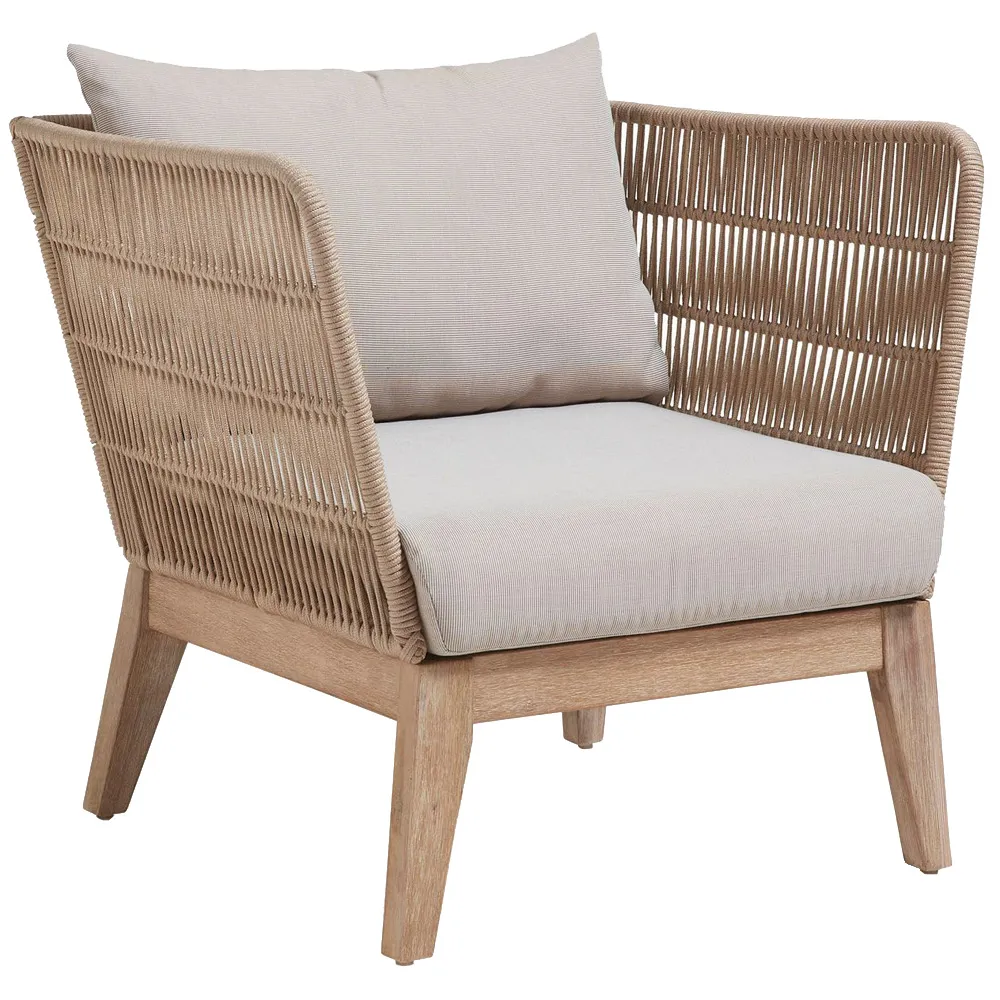 Gartensessel "Bellary" grau-natur