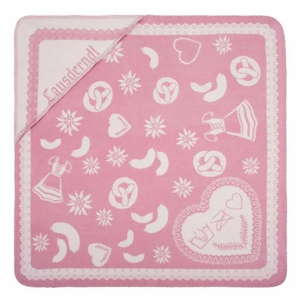 pad Babydecke Lauser Pink (80x80cm)
