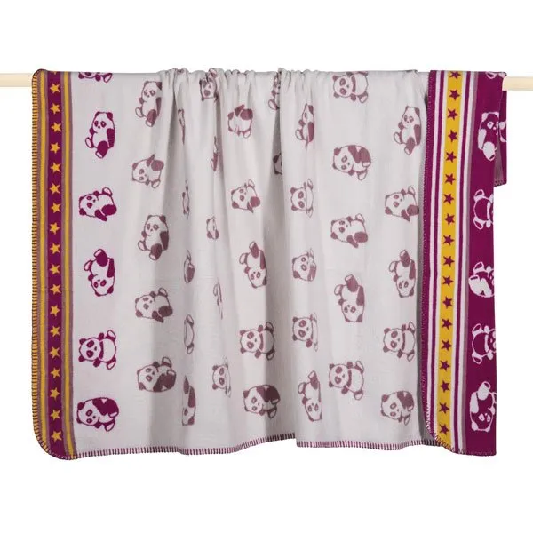 pad Kinderdecke Panda Pink (75x100cm)