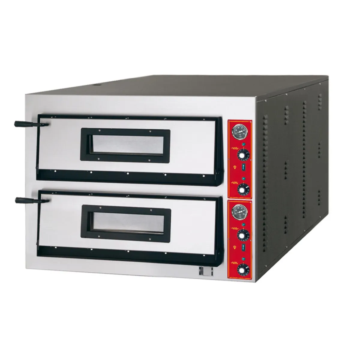 Pizzaofen, für 2 x 6 Pizzen Ø 36 cm