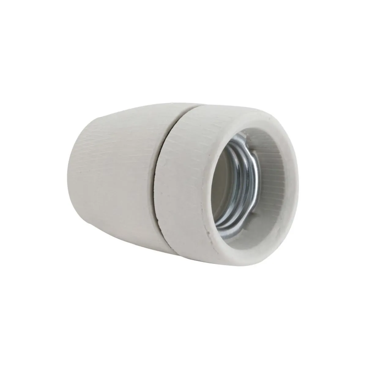 Porzellanfassung E27 3-teilig M10 Leuchtenfassung