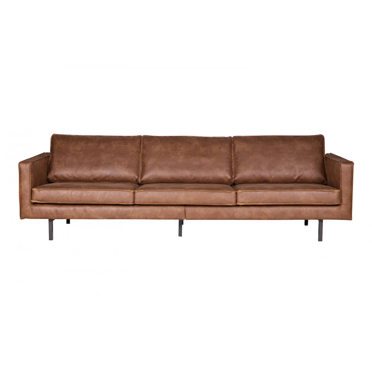 RODEO - 4-Sitzer-Sofa aus Eco-Leder, braun