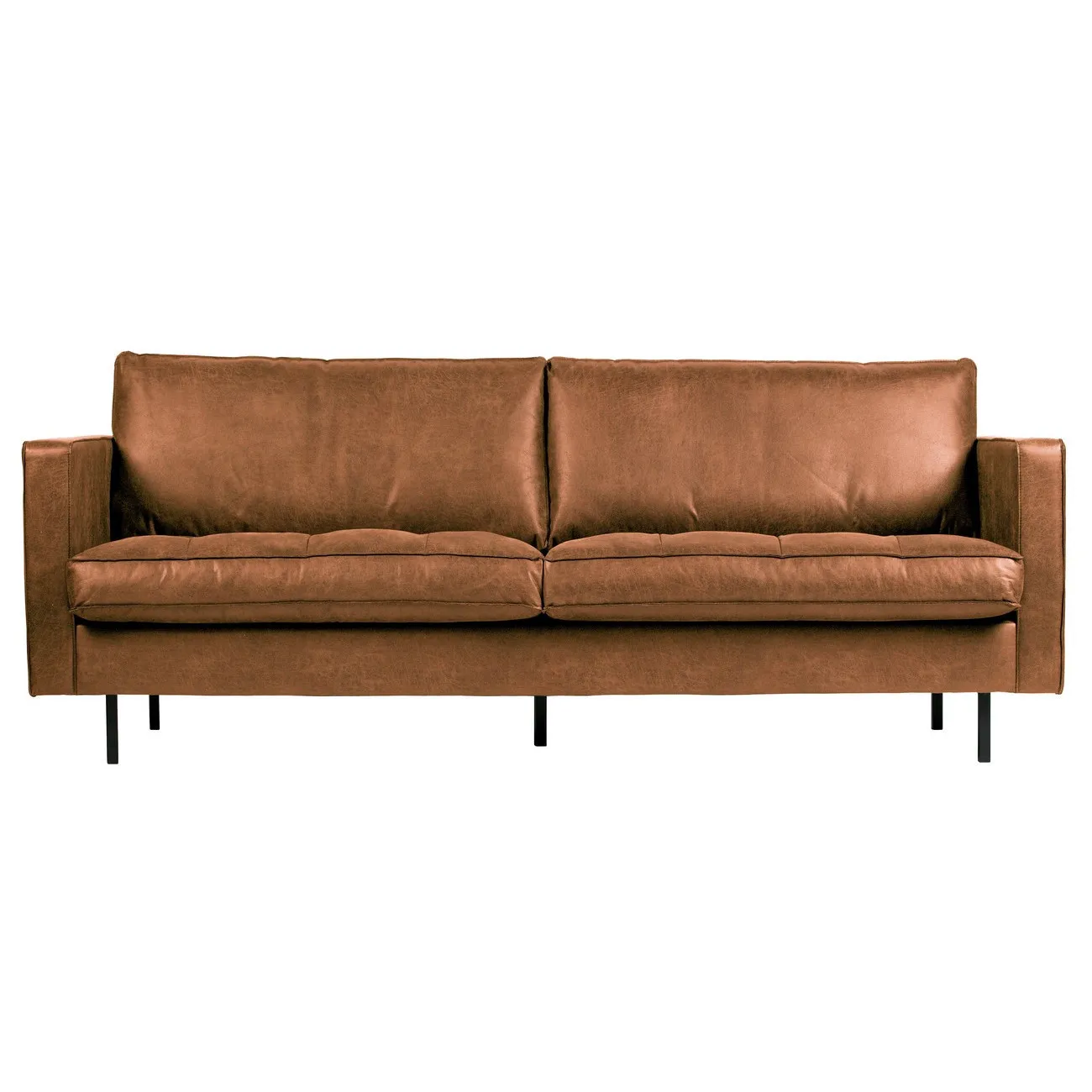 RODEO - 3-Sitzer-Sofa aus Eco-Leder, Braun