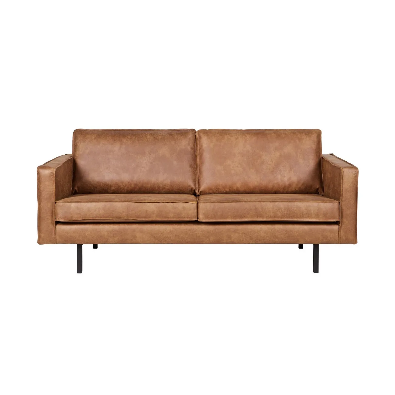 RODEO - Cognacfarbenes 3-Sitzer-Sofa aus Leder