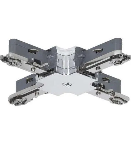 Paulmann URail X-Verbinder 968.72 U-Rail Schienensystem 230V (CHROM AUSLAUF)