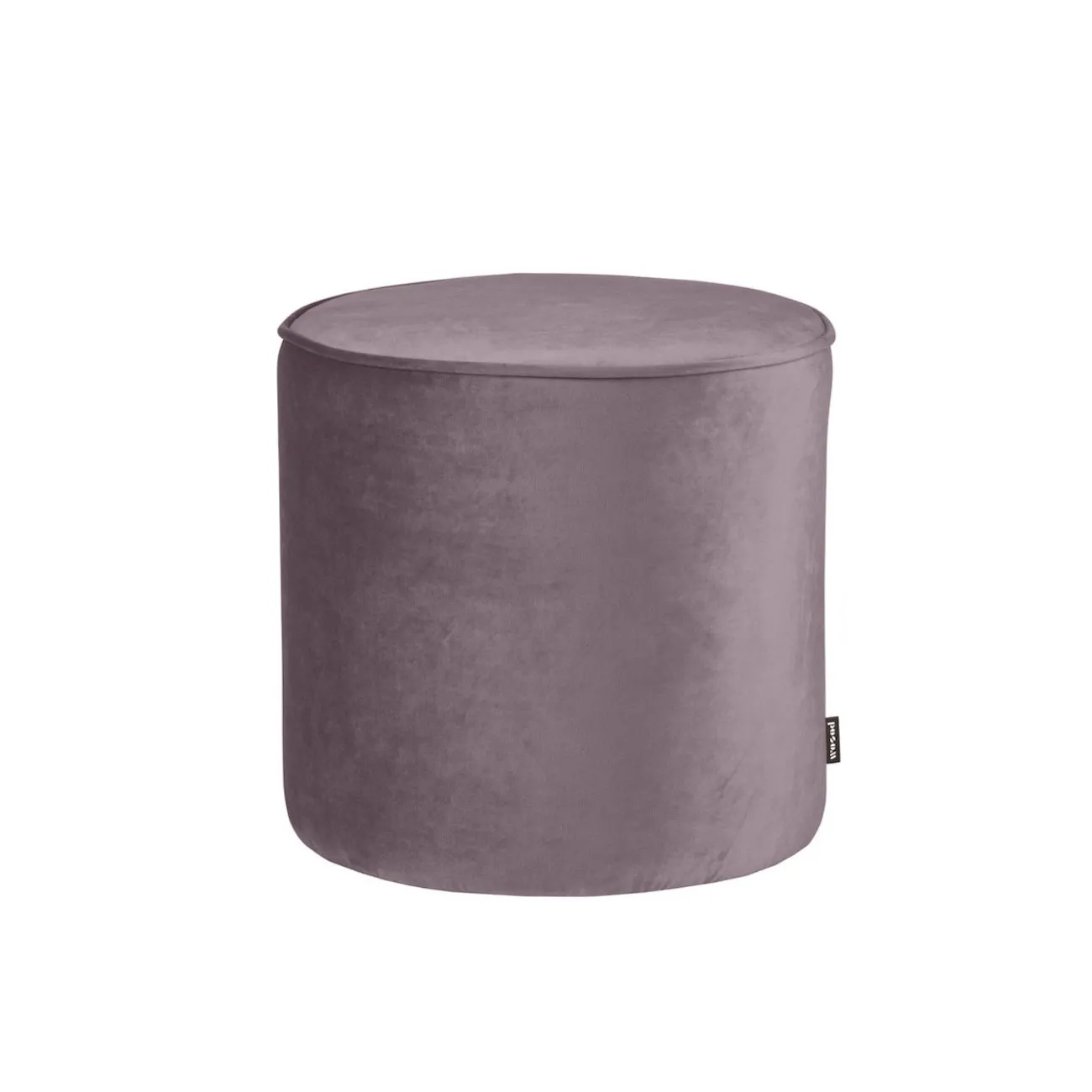 SARA - Hocker aus lila Samt