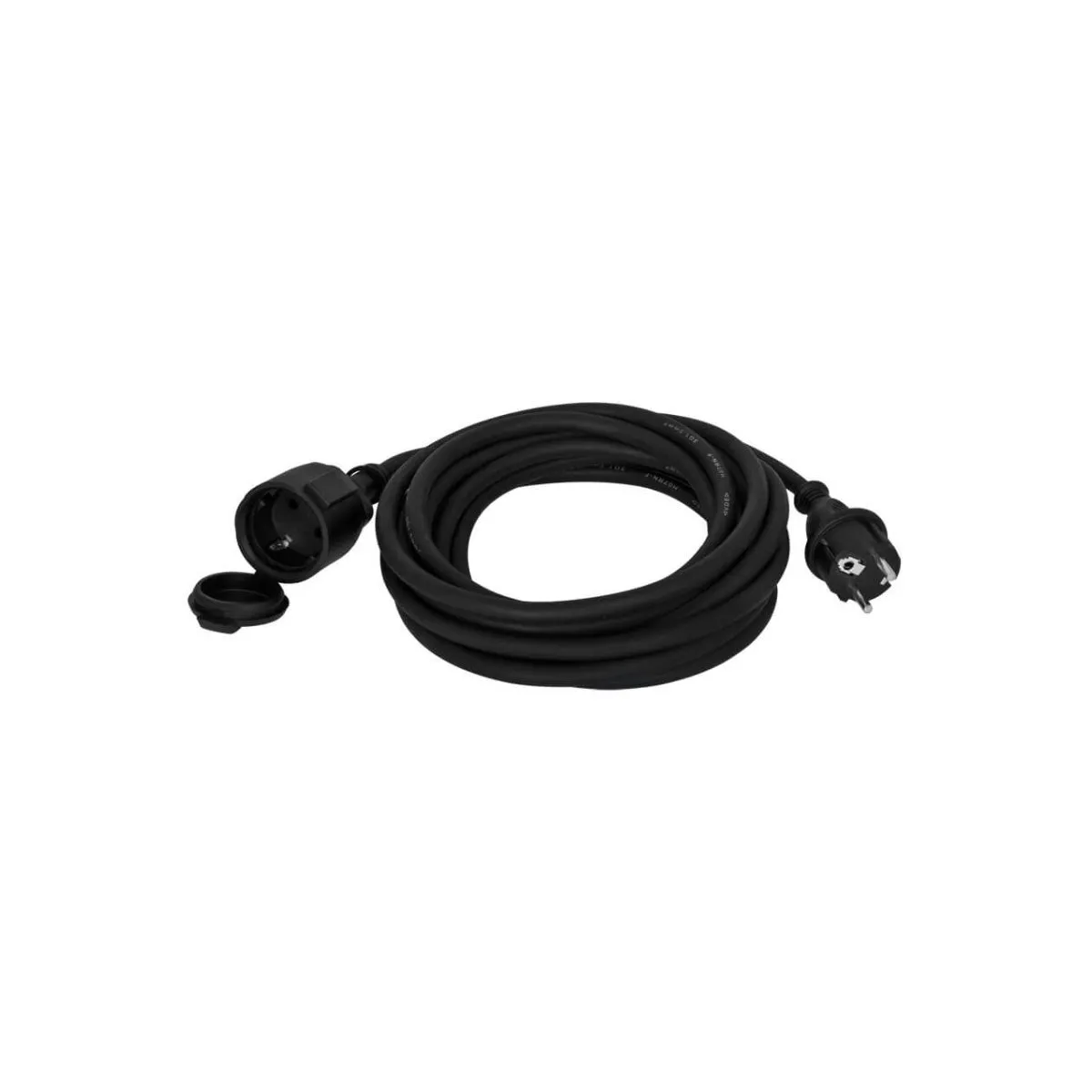 Schutzkontakt-Verlängerung, H05 RR-F, 3G x 1,5², Länge 5 m