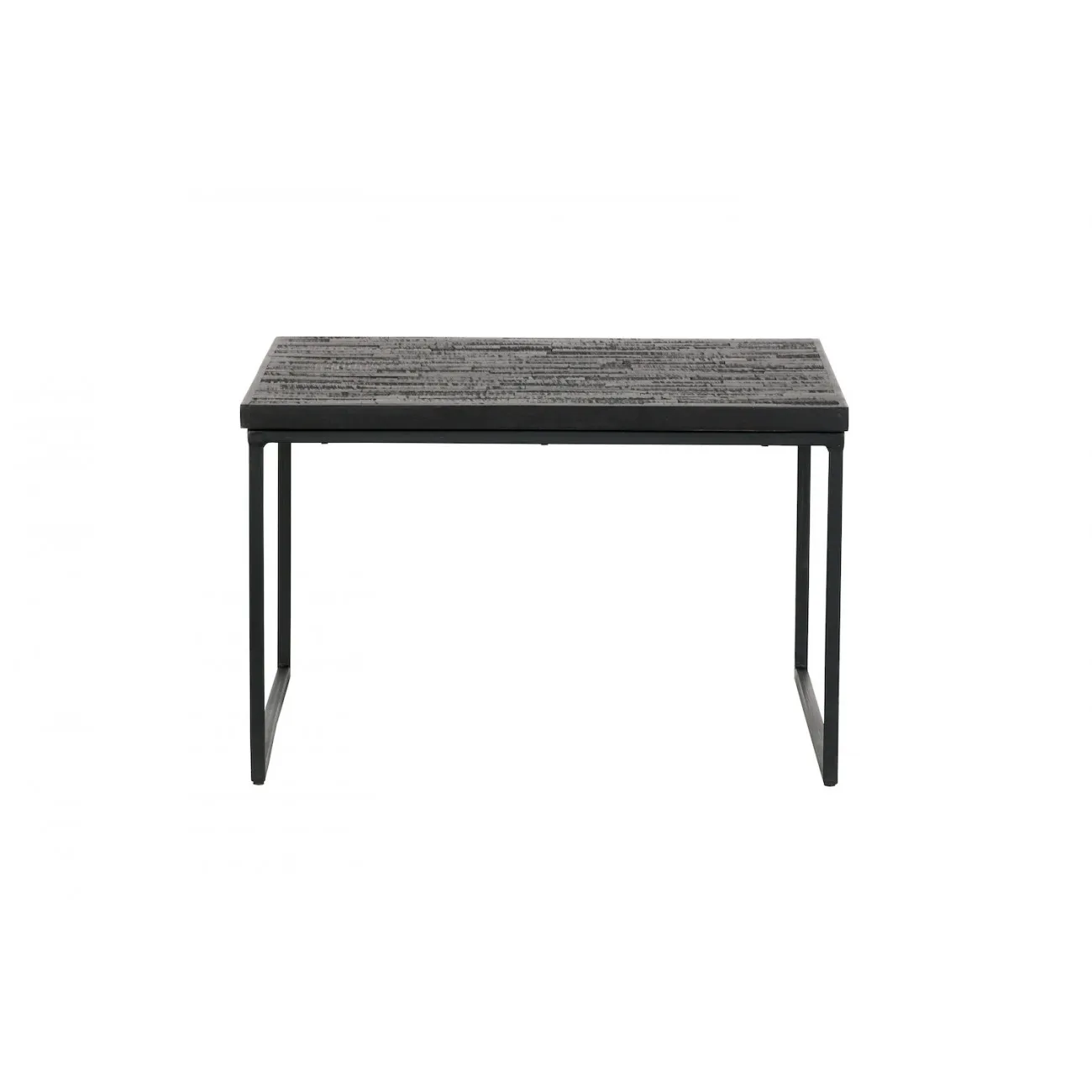 SHARING - Schwarzer Beistelltisch aus Holz L60