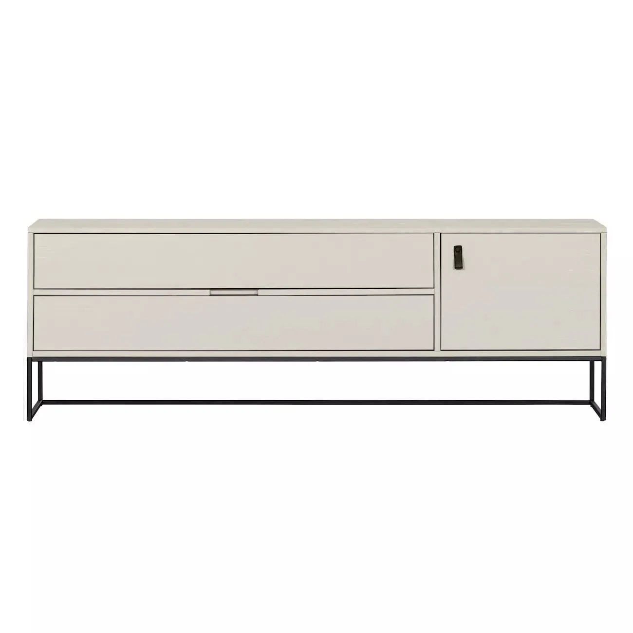 SILAS - TV-Möbel aus grau Kiefernholz B180