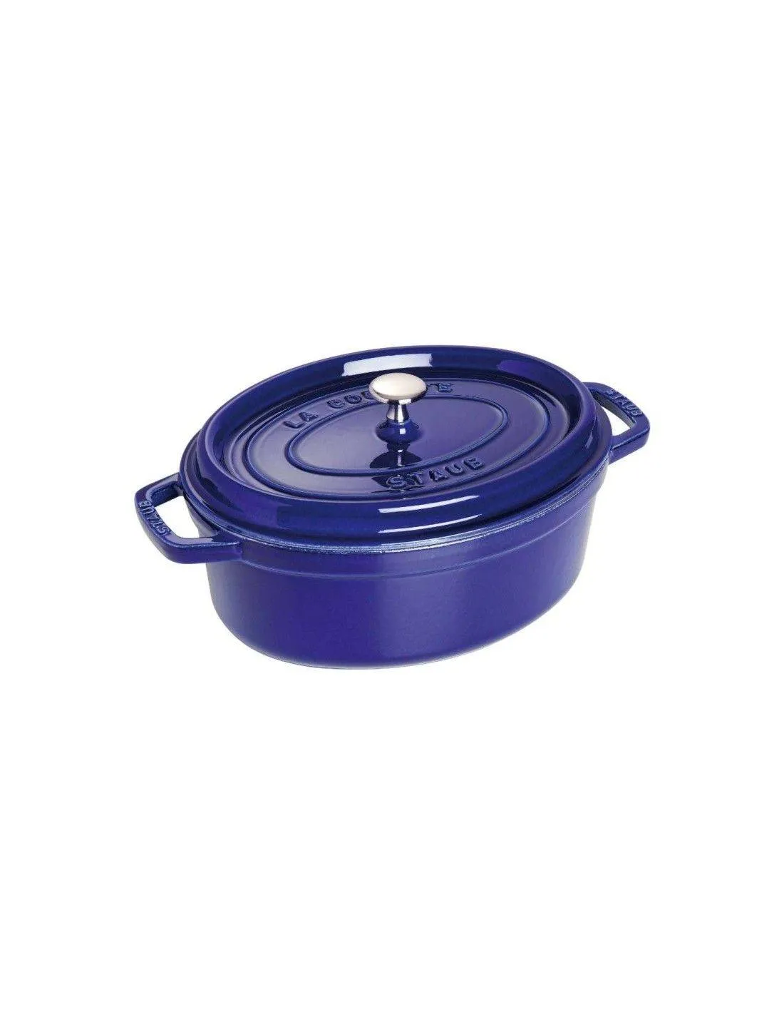 Staub Cocotte 29 cm oval Gusseisen