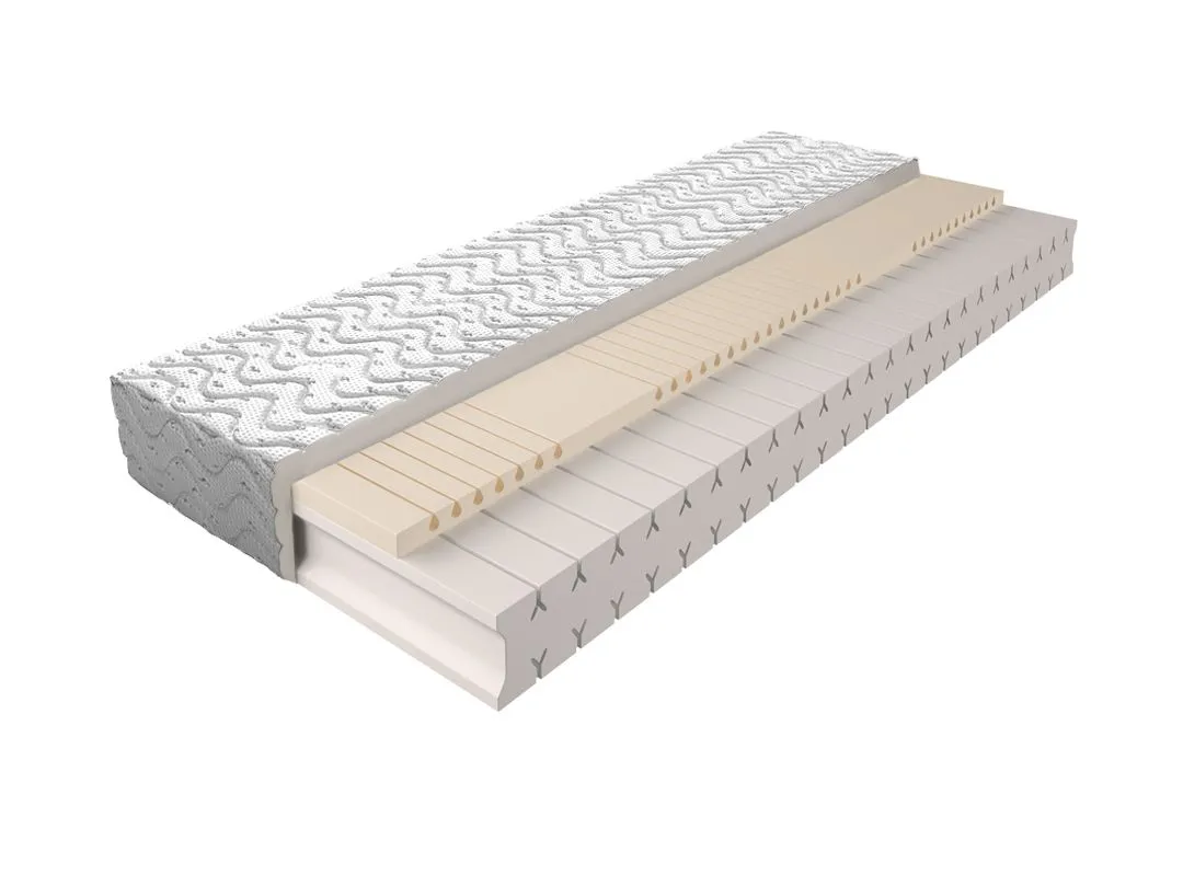 Matratze mit Schaumstoffkern 010 - Größe: 140 x 200 cm, Höhe: 18 cm