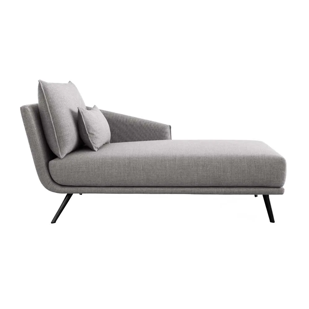 STUA Chaiselongue - mit Armlehne "Costura" Stoff