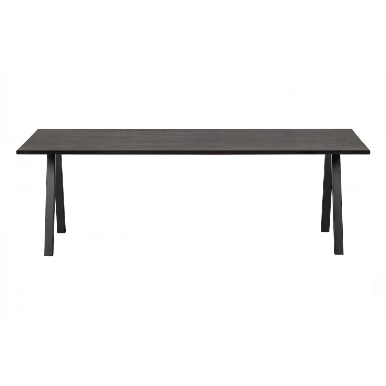 TABLO - Esstisch aus schwarzer Eiche B 160