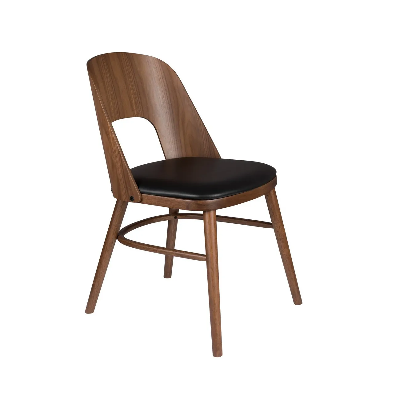 TALIKA - Esszimmerstuhl aus Holz, dunkl