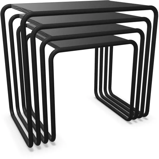 B 9 Classics in Colour Beistelltisch von Thonet