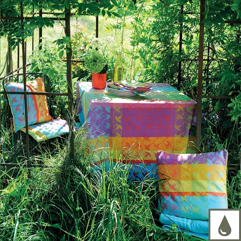 Garnier Thiebaut Tischdecke MILLE COLIBRIS