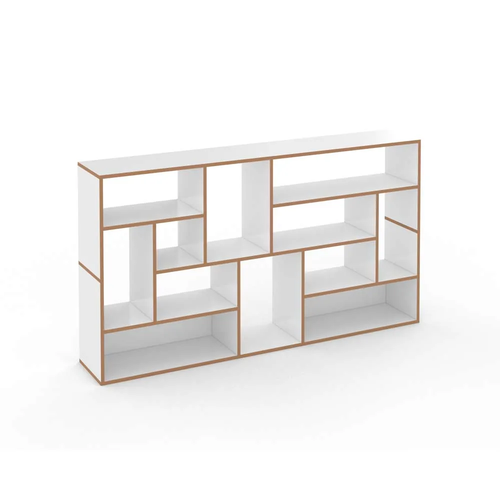 Tojo Regal - stapelbar "Hanibal Side" Holz weiß