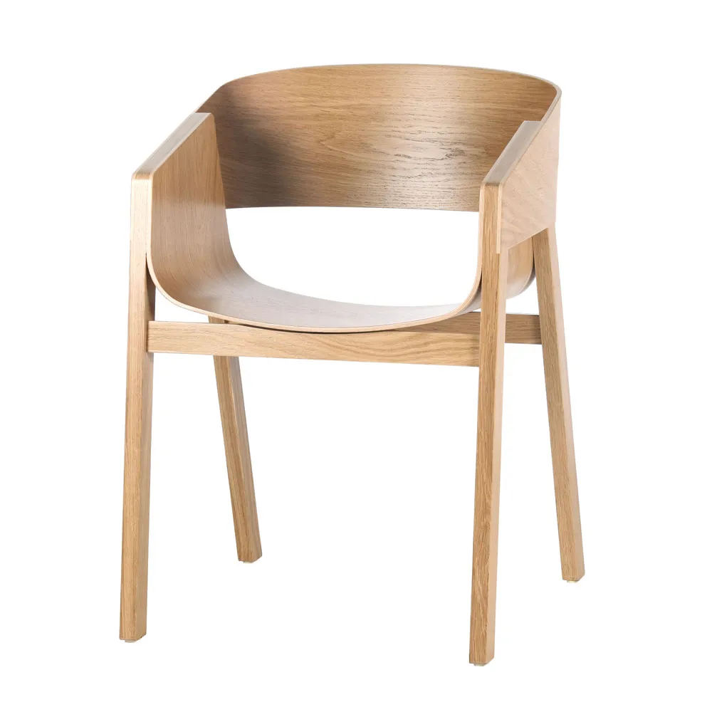 TON Armlehnstuhl "Merano" Holz