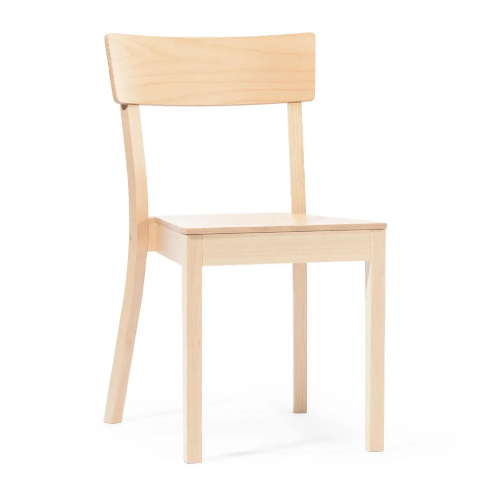 TON Esszimmerstuhl - stapelbar "Bergamo" Buche