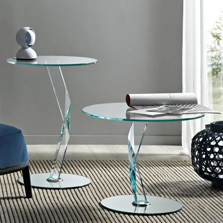 Bakkarat Glasbeistelltisch von Tonelli