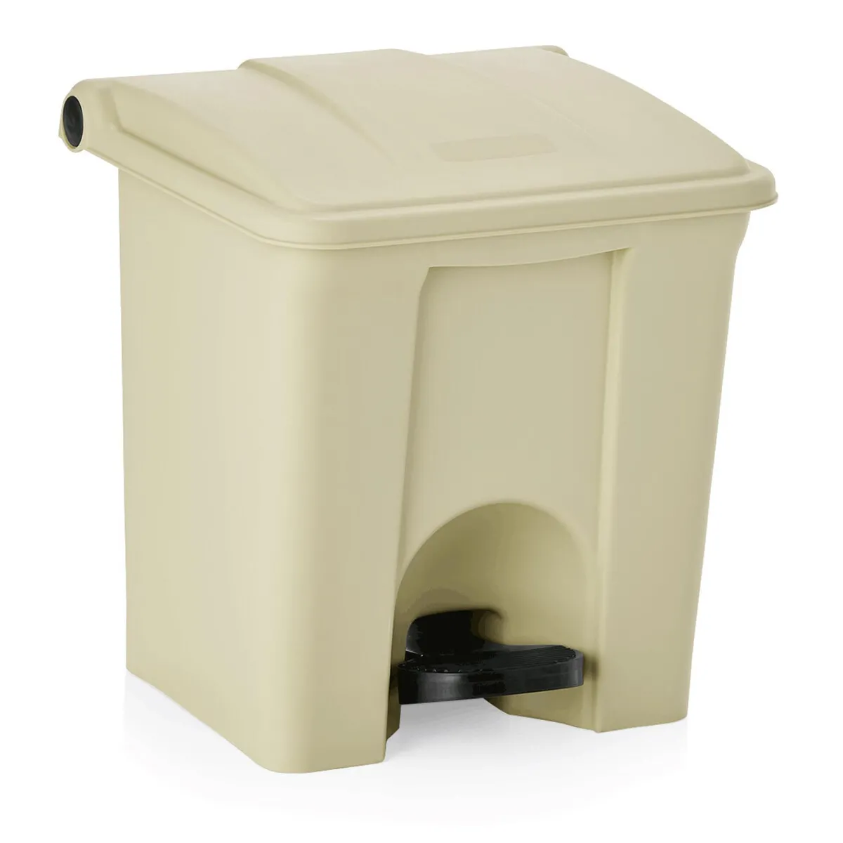Tretabfallbehälter mit Einsatz, 30 L, beige, Polypropylen