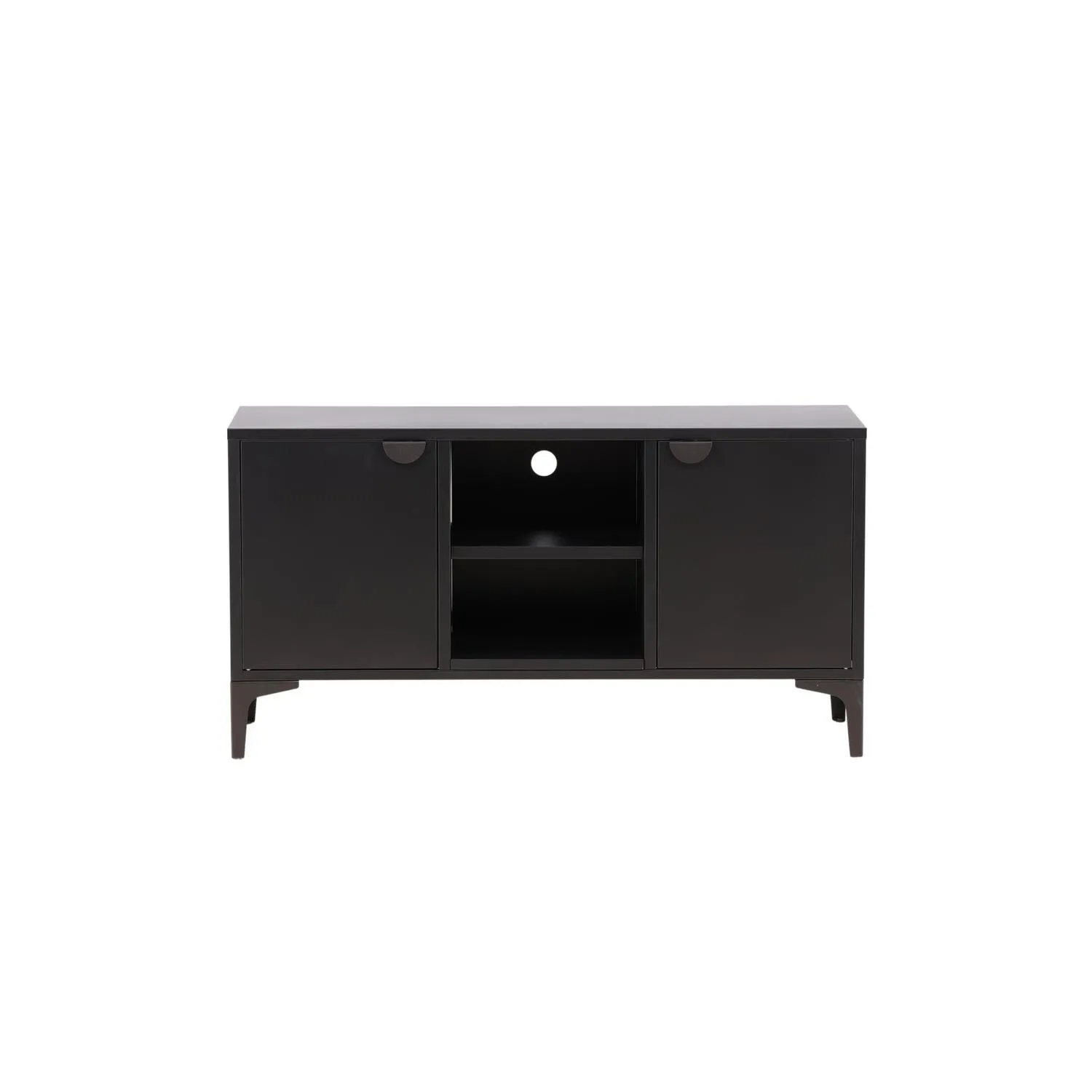 TV-Lowboard Piring 120cm - Schwarz