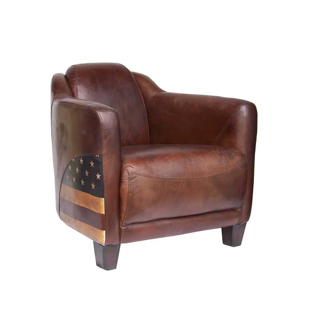 USA - Clubsessel aus Leder