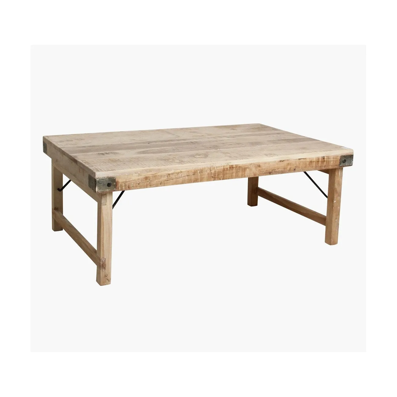 VINTAGE - Couchtisch aus hellem Holz L120