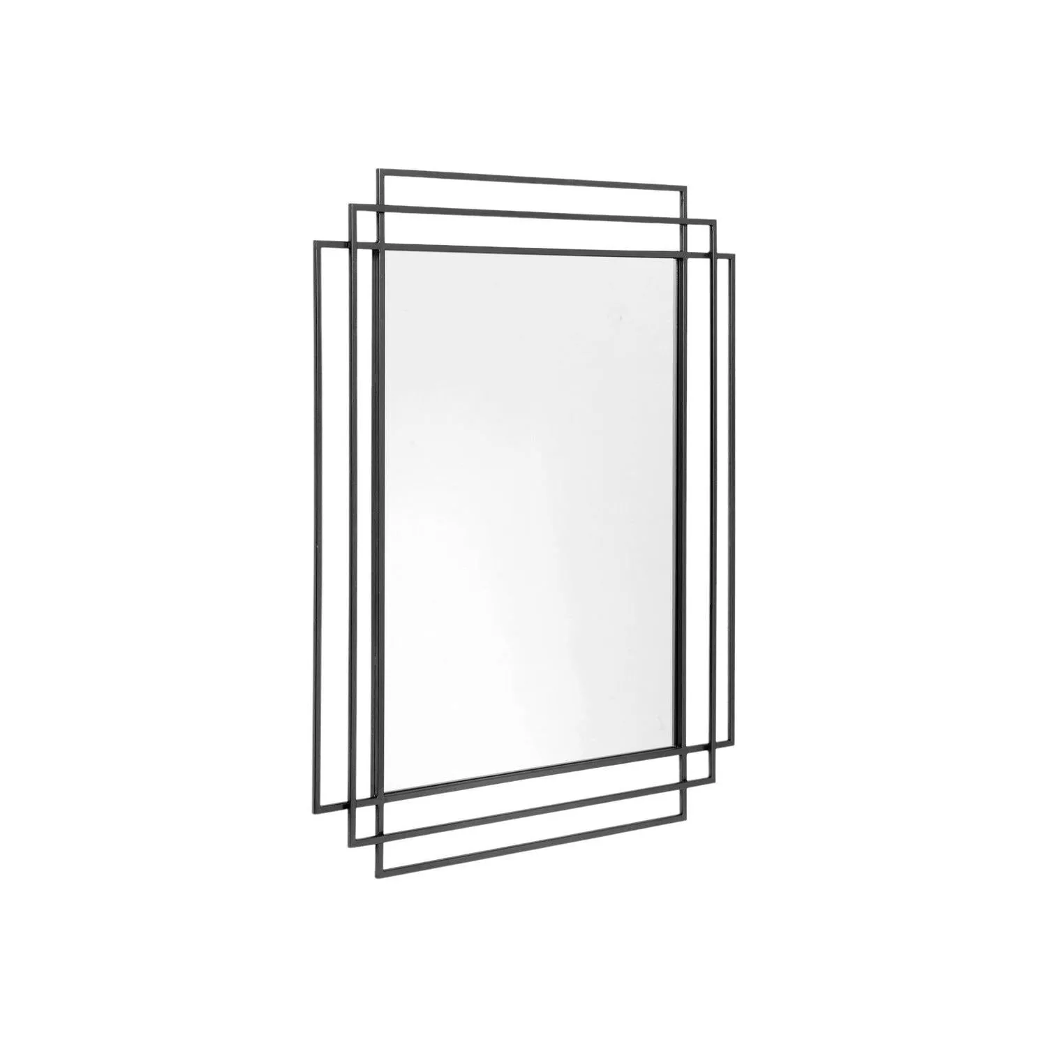Wandspiegel SQUARE - Schwarz