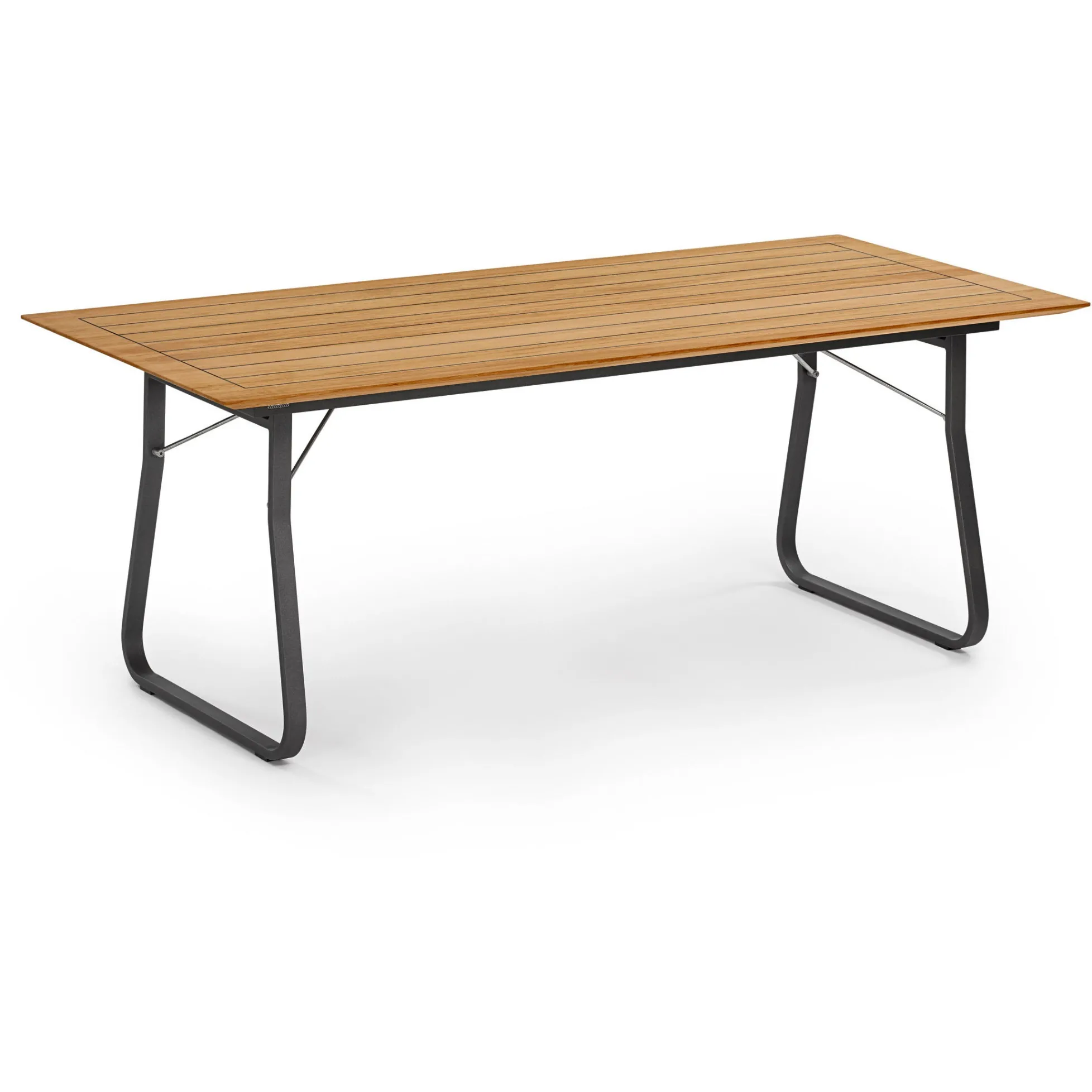 Ahoi Tisch 200x90cm mit Teak-Platte von Weishäupl