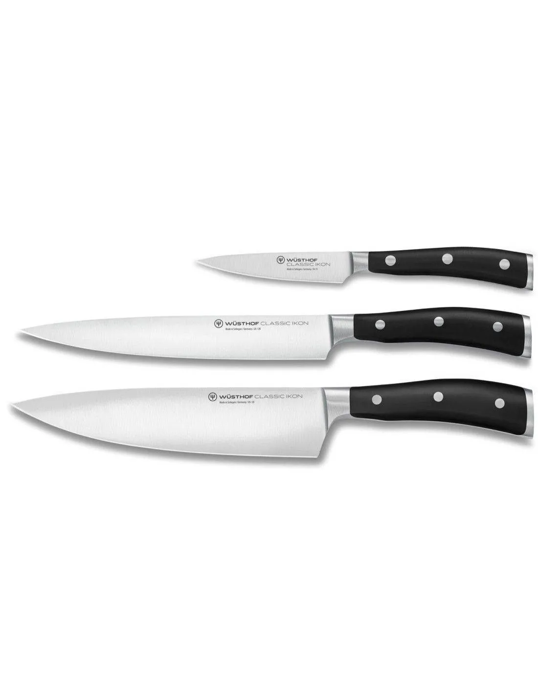 Wusthof Classic Ikon Messersatz mit 3 Messern