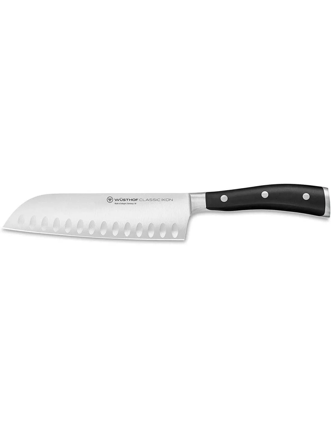 Wusthof Classic Ikon Santoku 17 cm mit Kullenschliff