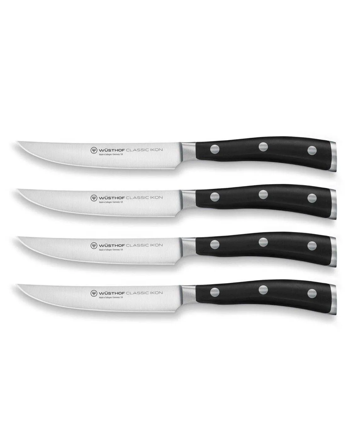 Wusthof Classic Ikon Steakmessersatz mit 4 Messern