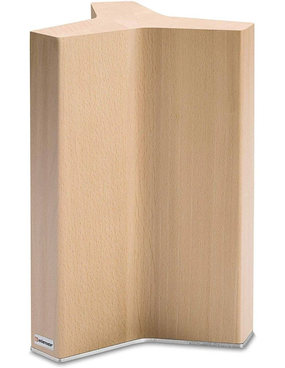 Wusthof Messerständer 6 Steckplätze Esche mit Edelstahlfuss