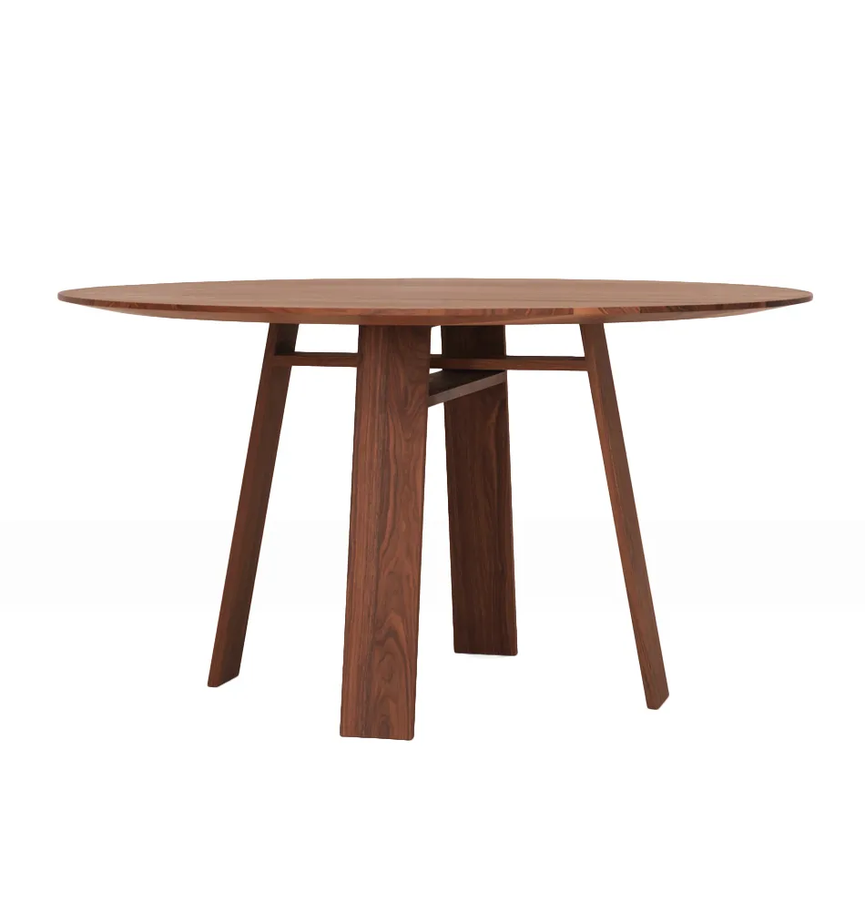 ZEITRAUM Massivholztisch "Bondt" Nuss